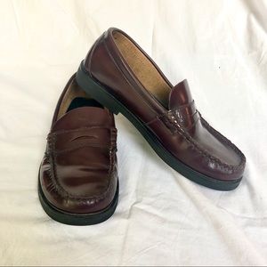 Sperry Topsider Burgundy Penny Loafers